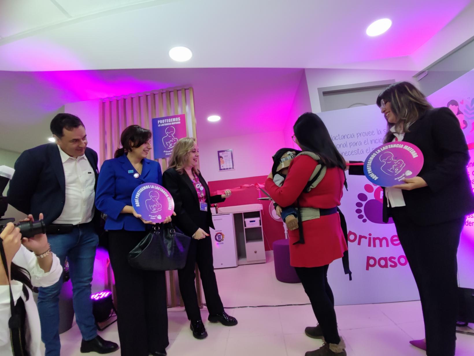 Banco FIE implementa salas de lactancia en agencias a nivel nacional, para fomentar la lactancia materna